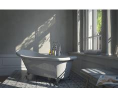 Bad11 Freistehende Badewanne EMILIA weiß Sanitäracryl 170 cm