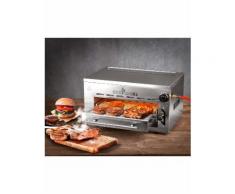 GOURMETmaxx Oberhitze-Hochtemperatur-Gasgrill 'Beef Grill XL' GOURMETmaxx Silberfarben