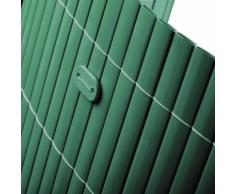 Sichtschutzmatte PVC Befestigungskit Grün