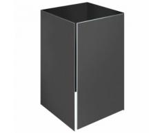 Binto Mülltonnenbox Grundverkleidung HPL Schiefer Mülltonnenverkleidung