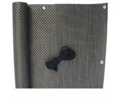 Balkon Sichtschutz Exklusiv Rattan Braun 0,9x3m Sichtschutzzaun