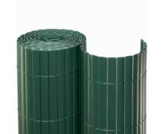 Sichtschutzmatte PVC Grün Sichtschutzzaun, 0,9x3,0 m