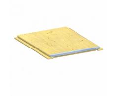 Binto Mülltonnenbox Klappdeckel Nadelholz