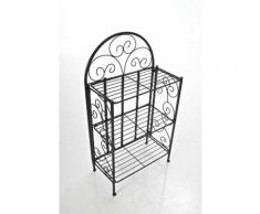 Standregal C25, Gartenregal aus Eisen ~ Variantenangebot