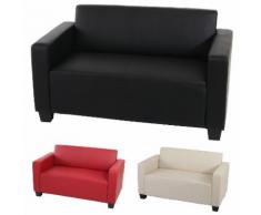 2er Sofa Couch Lyon Loungesofa Kunstleder ~ Variantenangebot