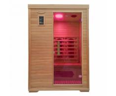 Infrarotkabine HWC-D48, Infrarotsauna Wärmekabine, Musik LED Sicherheitsglas Sauerstoff ~ Variantenangebot