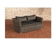 2er Sofa 2-Sitzer Sousse Poly-Rattan ~ Variantenangebot