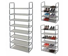 3er Set Schuhregal Brügge, Schuhablage Schuhständer Steckregal ~ Variantenangebot