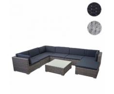 Poly-Rattan Garnitur HWC-E28, Gartengarnitur Sitzgruppe ~ Variantenangebot
