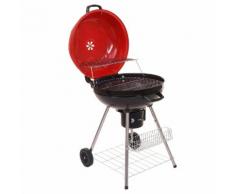 Kugelgrill El Paso, Holzkohle-Grill, Ø 54cm Grillfläche Aschebehälter Warmhalterost ~ Variantenangebot