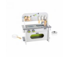 Kinderküche kompakt aus Holz