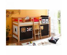 Hochbett Tipsi Pirat 90x200 cm