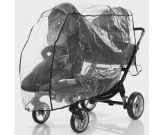 Regenschutz für Geschwisterwagen Zoom