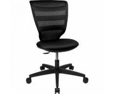 Kinderdrehstuhl X-Pander Junior, schwarz