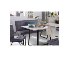 Homexperts Polsterbank, Breite 140 oder 160 cm, grau, 140 cm x 91 cm x 59 cm