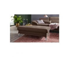 sit&more Polsterhocker, inklusive Federkern, braun, Luxus-Microfaser ALTARA NUBUCK®