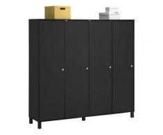 Aktenschrank »Svere«, Neckermann, schwarz