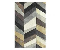 Teppich »BELIS PARKETT«, merinos, rechteckig, Höhe 13 mm, handgearbeiteter Konturenschnitt, beige, 200 cm x 290 cm x 13 mm