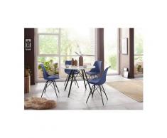 Homexperts Essgruppe, (Set, 5-tlg), schwarz