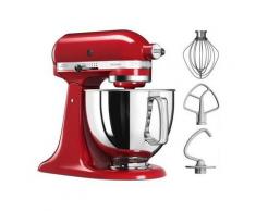 KitchenAid Küchenmaschine Artisan 5KSM125EER, 300 W, 4,8 l Schüssel, 300 Watt, Empire Rot