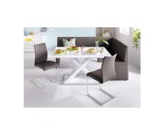 Homexperts Eckbankgruppe, (Set, 4-tlg), braun