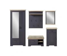 Innostyle Garderoben-Set »Jasmin«, (Set, 5-tlg), grau