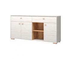 GERMANIA Sideboard »Calvi«, Breite 187 cm, weiß