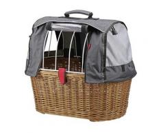 KlickFix Fahrradkorb »Weidenkorb Doggy Basket«