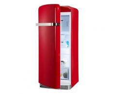 KitchenAid Kühlschrank KCFME 60150L, 155,5 cm hoch, 60,8 cm breit, A++, 155,5 cm hoch, Retro, rot