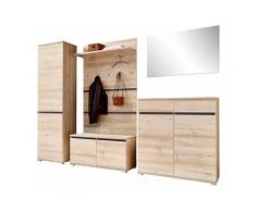 GERMANIA Garderoben-Set »Lissabon«, (Set, 5-tlg), beige