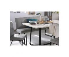 Homexperts Polsterbank, Breite 140 oder 160 cm, grau, 160 cm x 91 cm x 59 cm