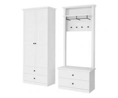 trendteam Garderoben-Set »Baxter«, (Set, 4-tlg)