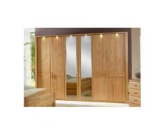 WIEMANN Kleiderschrank »Lausanne« teilmassiv, 250 cm x 216 cm x 58 cm