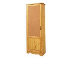 Home affaire Dielenschrank »Trinidad«, mit praktischer Pinnwand, Breite 69 cm, beige