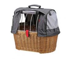 KlickFix Fahrradkorb »Weidenkorb Doggy Basket Plus«