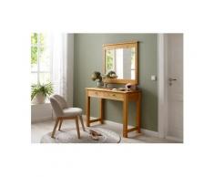 Home affaire Schminktisch »Rauna« (Set, 2-St., Schminktisch mit Spiegel), beige
