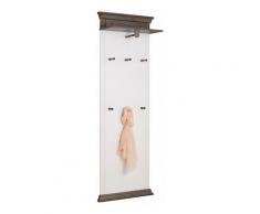 Home affaire Wandpaneel »Vinales«, Höhe 196 cm aus massiver Kiefer, weiß