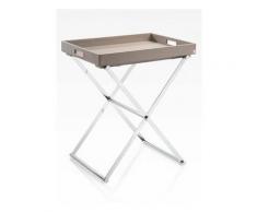 Joop! Tabletttisch »HOMELINE«, mit abnehmbarem Tablett, grau