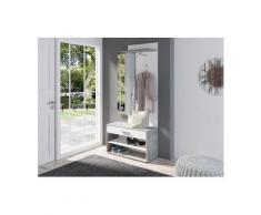 Homexperts Garderoben-Set »Janus«, (3-tlg), grau