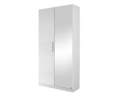 rauch Schuhschrank »Minosa« mit Spiegel, Breite 91 cm, weiß