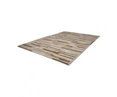 Fellteppich »Dakota 1120«, calo-deluxe, rechteckig, Höhe 8 mm, echtes Rinderfell, beige, 160 cm x 230 cm x 8 mm