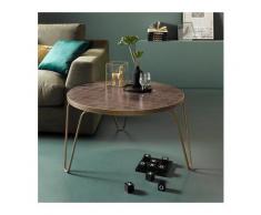 INOSIGN Couchtisch »Steph«, aus schönem Metallgestell und Mosaiktischplatte mit metallischen Kacheln