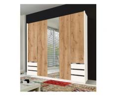 Fresh To Go Kleiderschrank »Level«, weiß, 250 cm x 216 cm x 58 cm