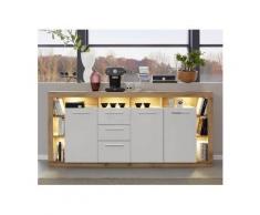 trendteam Sideboard »Rock«, Breite 200 cm, weiß