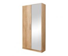 rauch Schuhschrank »Minosa« mit Spiegel, Breite 91 cm, beige