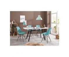 Homexperts Essgruppe, (Set, 5-tlg), weiß