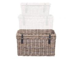 Homexperts Truhe (1 Stück, Im Set 54929718 sind 3 Truhen erhalten), 70 cm x 45 cm x 48 cm