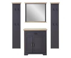 Innostyle Garderoben-Set »Jasmin«, (Set, 4-tlg), grau