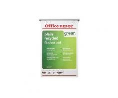 Office Depot Flipchart-Papier Euro 70 g/m² Blanko 5 Stück à 20 Blatt
