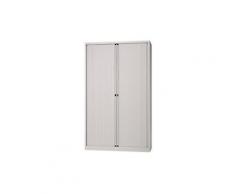 Bisley Rolladenschrank EuroTambour Lichtgrau 1.200 x 430 x 1.980 mm